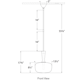 A thumbnail of the Visual Comfort ARN5361 ARN5361 Line Drawing