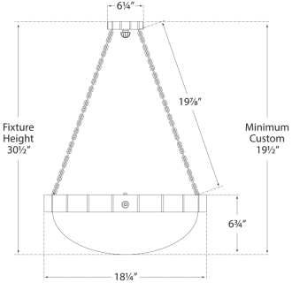 A thumbnail of the Visual Comfort CHC2149 CHC2149 Line Drawing