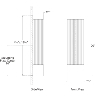 A thumbnail of the Visual Comfort CHD2732 CHD2732 Line Drawing