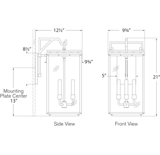 A thumbnail of the Visual Comfort CHO2612 CHO2612 Line Drawing