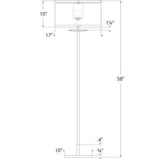 A thumbnail of the Visual Comfort KS 1070 KS 1070 Line Drawing