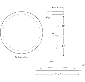 A thumbnail of the Visual Comfort PB5003 PB5003 Line Drawing