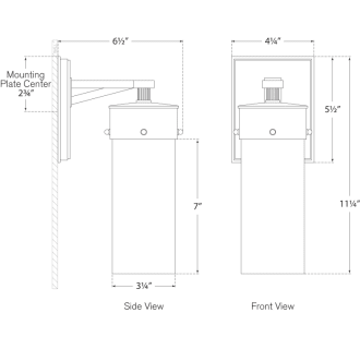 A thumbnail of the Visual Comfort TOB2314 TOB2314 Line Drawing