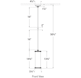 A thumbnail of the Visual Comfort TOB5184 TOB5184 Line Drawing