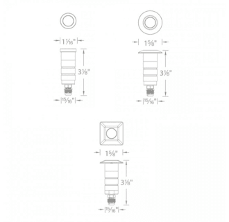 A thumbnail of the WAC Lighting 1051 Line Drawing