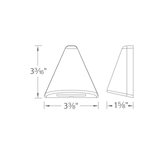 A thumbnail of the WAC Lighting 3021 Line Drawing