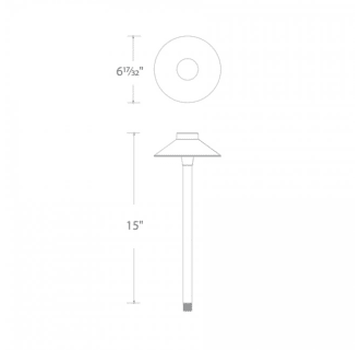 A thumbnail of the WAC Lighting 6041 Line Drawing