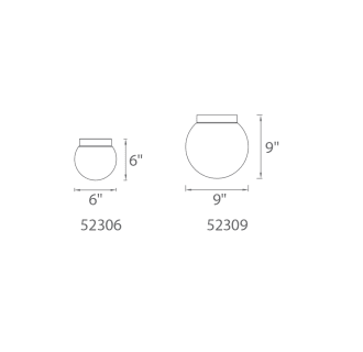 A thumbnail of the WAC Lighting FM-W52306 Line Drawing