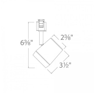 A thumbnail of the WAC Lighting J-7011 WAC Lighting-J-7011-Line Drawing