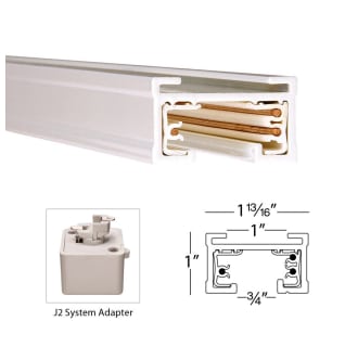 A thumbnail of the WAC Lighting J2-BXLE WAC Lighting-J2-BXLE-Dimensional View