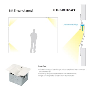 A thumbnail of the WAC Lighting LED-T-RCH2 WAC Lighting-LED-T-RCH2-Recessed Channel Overview
