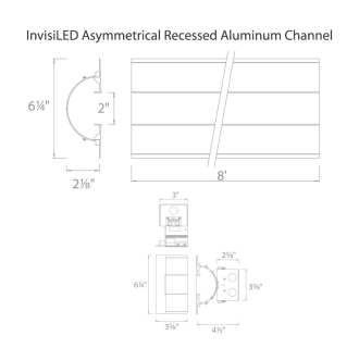 A thumbnail of the WAC Lighting LED-T-RCH3 WAC Lighting-LED-T-RCH3-Line Drawing