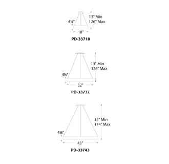 A thumbnail of the WAC Lighting PD-33753 Line Drawing