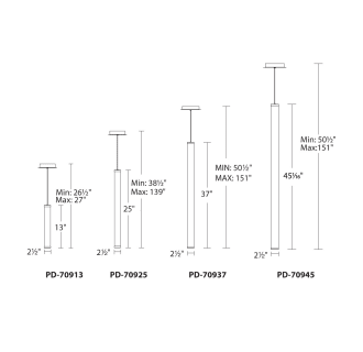 A thumbnail of the WAC Lighting PD-70913 Line Drawing