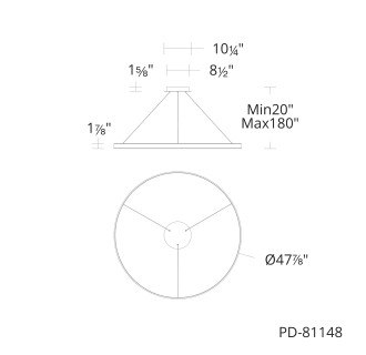 A thumbnail of the WAC Lighting PD-81148 Alternate Image