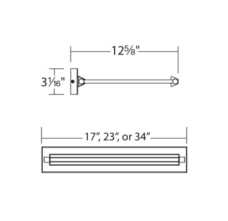 A thumbnail of the WAC Lighting PL-LED34 Line Drawing