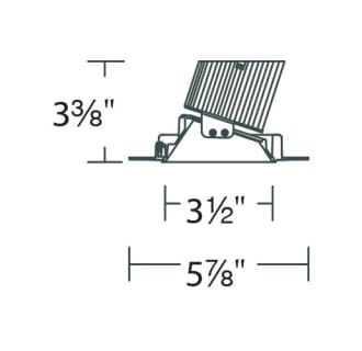 A thumbnail of the WAC Lighting R3ARWL-A WAC Lighting-R3ARWL-A-Line Drawing