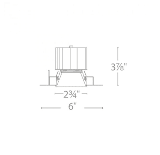 A thumbnail of the WAC Lighting R3ASDL-FCC24 WAC Lighting-R3ASDL-FCC24-Line Drawing