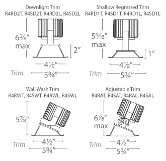 A thumbnail of the WAC Lighting R4RD2L-S WAC Lighting R4RD2L-S