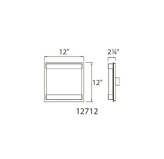 A thumbnail of the WAC Lighting WS-12712 WAC Lighting WS-12712