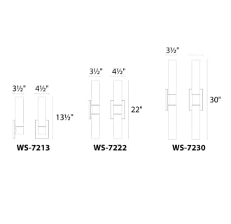 A thumbnail of the WAC Lighting WS-7213-30 Line Drawing
