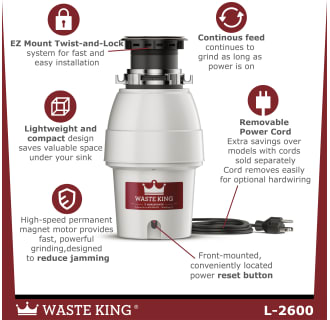 A thumbnail of the Waste King L-2600 Alternate View