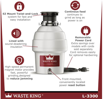 A thumbnail of the Waste King L-3300 Alternate View