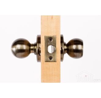 A thumbnail of the Weslock 441D Barrington Series 441D Keyed Entry Knob Set Door Edge View