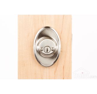 A thumbnail of the Weslock 2772 Oval Series 2772 Keyed Entry Deadbolt Outside View