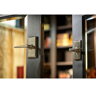 A thumbnail of the Weslock 37102 Urbana Lever with Square Rosette in Satin Nickel