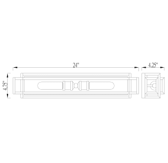 A thumbnail of the Z-Lite 454-2V Alternate Image