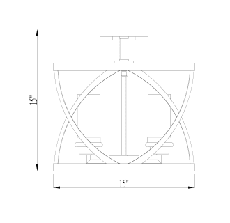 A thumbnail of the Z-Lite 481SF15 Alternate Image