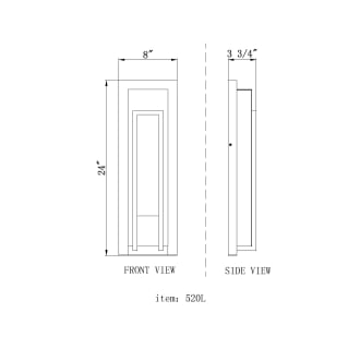 A thumbnail of the Z-Lite 520B-LED Alternate Image