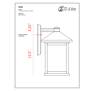 A thumbnail of the Z-Lite 523B Alternate Image