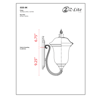 A thumbnail of the Z-Lite 533S Alternate Image