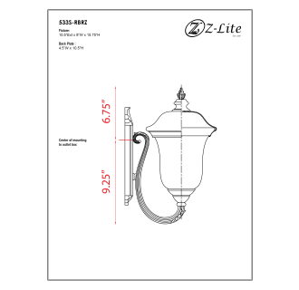 A thumbnail of the Z-Lite 533S Alternate Image