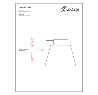 A thumbnail of the Z-Lite 544S-LED Alternate Image