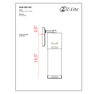 A thumbnail of the Z-Lite 562B-LED Alternate Image