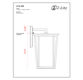 A thumbnail of the Z-Lite 571B Alternate Image