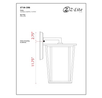 A thumbnail of the Z-Lite 571M Alternate Image