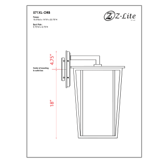 A thumbnail of the Z-Lite 571XL Alternate Image