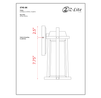 A thumbnail of the Z-Lite 574S Alternate Image