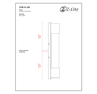 A thumbnail of the Z-Lite 575B-LED Alternate Image