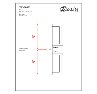 A thumbnail of the Z-Lite 577S-LED Alternate Image