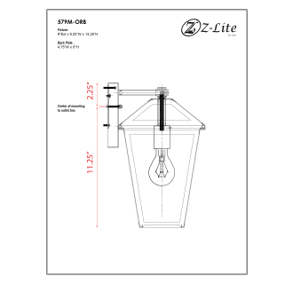 A thumbnail of the Z-Lite 579M Alternate Image