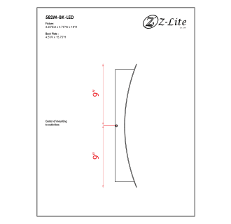 A thumbnail of the Z-Lite 582M-LED Alternate Image