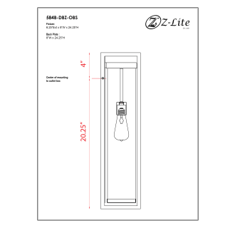 A thumbnail of the Z-Lite 584B Alternate Image