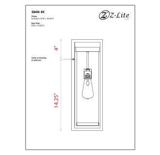 A thumbnail of the Z-Lite 584M Alternate Image