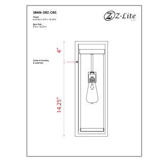 A thumbnail of the Z-Lite 584M Alternate Image