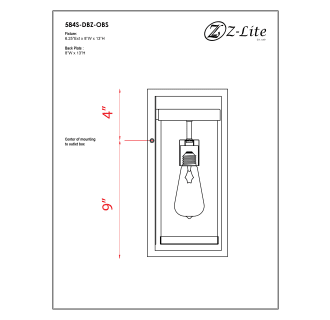 A thumbnail of the Z-Lite 584S Alternate Image